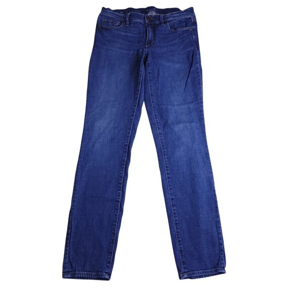 LOFT Womens Modern Skinny Jeans 28 Medium Wash Low Rise Stretch - Picture 4 of 9